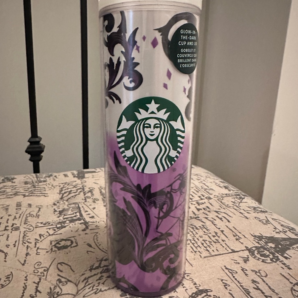 Starbucks Purple and Black Accented Tumbler